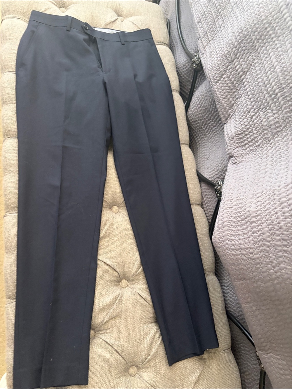 Bar III Men's navy  Dress Pants - Slim Straight